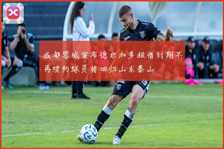 成都蓉城宣布德尔加多租借到期不再续约球员将回归山东泰山